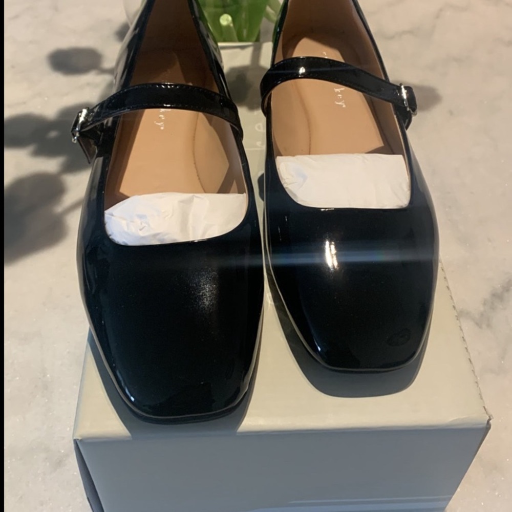Brand New Patent Leather Ballerina flats by Cooper Key.